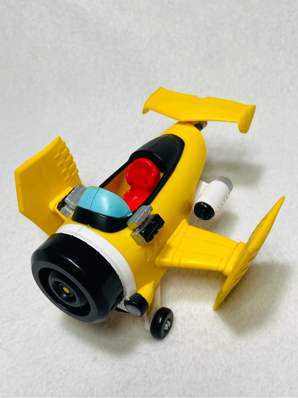 2010s Sega Jazwares Sonic All Star Racing Tails Airplane Toy Plane